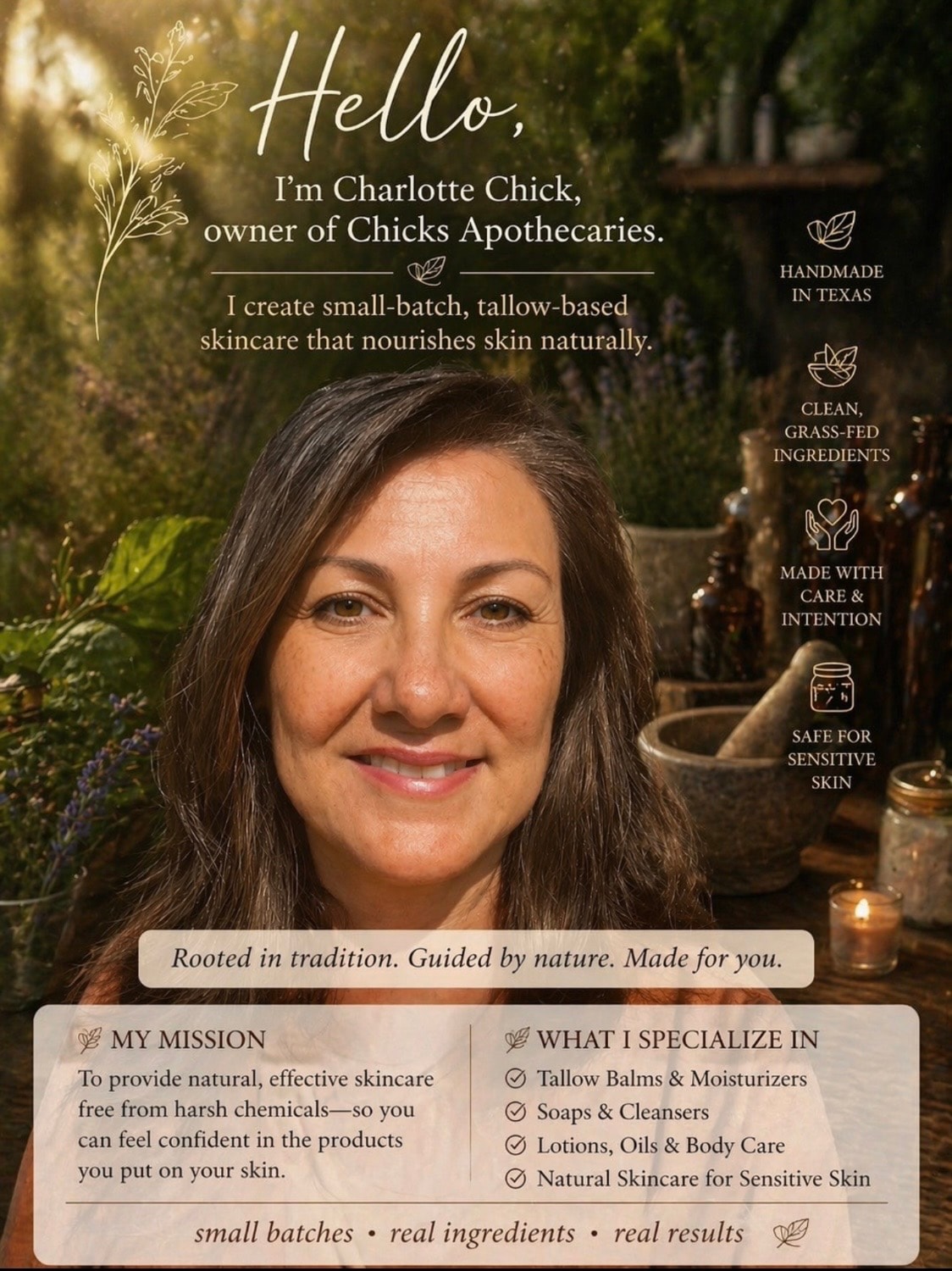 Founder of Chicks Apothecaries